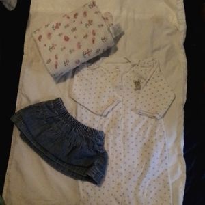 Infant girl lot